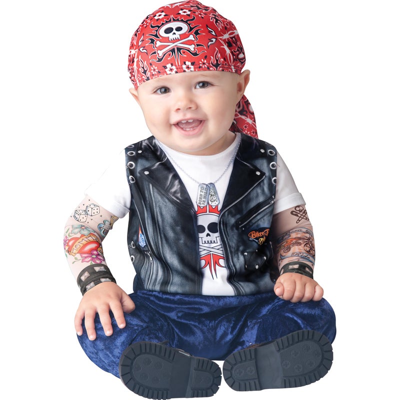 InCharacter Born to be Wild Infant/Toddler Costume, Medium (12-18) - Image 1